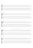 Portée + Tablature guitare