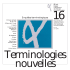 Terminologies nouvelles