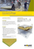 Isolation thermique, acoustique et protection feu en sous