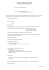 DEMANDE D`EMISSION DE LETTRE DE CREDIT STAND BY