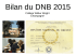 Bilan DNB 2015 - Collège Wilbur Wright