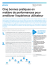 Cinq bonnes pratiques en matière de performances