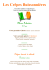 Menu Irlandais - Les Crêpes Buissonnières