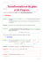 Transformations du plan et de l`espace