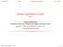 Données linguistiques et corpus - G. Winterstein