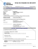 fiche de données de sécurité - Fisher UK Extranet