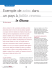 Exemple de soins dans
