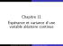 Espérance et variance d`une variable aléatoire