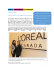 L`Oréal Canada L`art de réussir une intégration en beauté!
