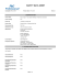 material safety data sheet