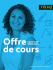 Offre de cours TÉLUQ