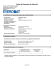 Fiche de Données de Sécurité