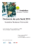 Cérémonie des prix Santé 2015 - fondation Bordeaux Université