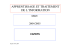 APPRENTISSAGE ET TRAITEMENT DE L`INFORMATION