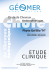 etude clinique - Laboratoire G&eacute;omer
