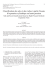 Classification des sols et des roches à partir d`essais d`expansion