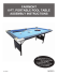 fairmont 6-ft. portable pool table assembly instructions