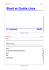 Shell et Outils Unix