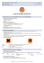 fiche de données de sécurité