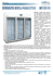 • Structure : modèle vertical, réalisé en tôle d`acier plastifiée A1SMA