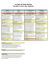 Tableau et Description des Jours Saints