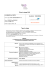 Fiche de stage 2016 Type de stage Thème