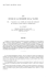 &Eacute;TUDE DE LA TENDRET&Eacute; DE LA VIANDE