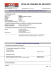 fiche de données de sécurité