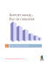 Rapport annuel : État de l`industrie