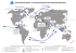 cartographie isemar / la saturation des routes maritimes mondiales