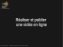 Réaliser et publier une vidéo en ligne
