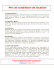 Prix et conditions de location
