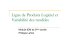 Ligne de Produits Logiciel et Variabilité des modèles
