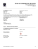 fiche de données de sécurité