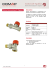 Fiche technique robinet thermostatique Kv réglable