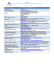 Institutionnal Information Sheet