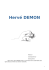 herve demon - Théâtre Epidaure