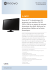 Écran de 27” à rétroéclairage LED proposant une résolution Full HD