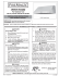 42in Vent Hood (1200 CFM Fan) Instructions Manual