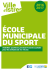 école municipale du sport