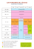 les horaires de l`école