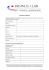 Formulaire d`adhésion - Business Club France