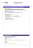 Fiche de données de sécurité