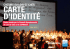 Carte d`identité ensembles vocaux