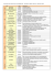 Activités par région à partir du 7 décembre 2012