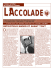 L`Accolade - février 2005