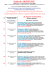 Calendrier des expositions 2014