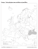 Europe - Carte physique sans m&eacute;ridiens ni parall&egrave;les