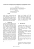 Etude des indices acoustiques permettant l`identification des