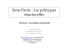La politique industrielle